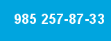 985 257-87-33 985 257-87-33